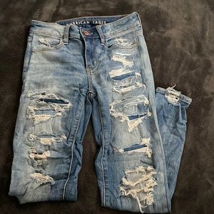 American Eagle Skinny Jeans size 0 short